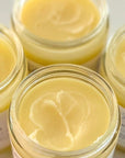 8 ounce jar of baccarat rouge fragrance mango butter body butter